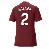 Echipament fotbal Manchester City Kyle Walker #2 Tricou Treilea 2024-25 pentru femei maneca scurta